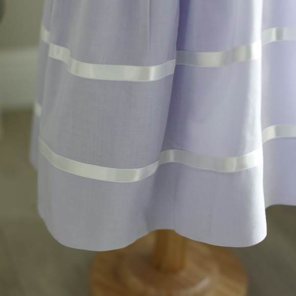 Strasburg Dress Lavender Smocked Heirloom Spring Portrait RARE FIND Gorgeous - Picture 4 of 8